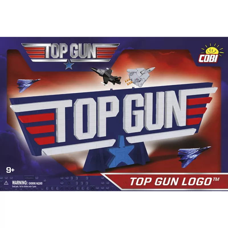 COBI Top Gun Logo F-14 Tomcat avião de combate blocos de construção 732 peças