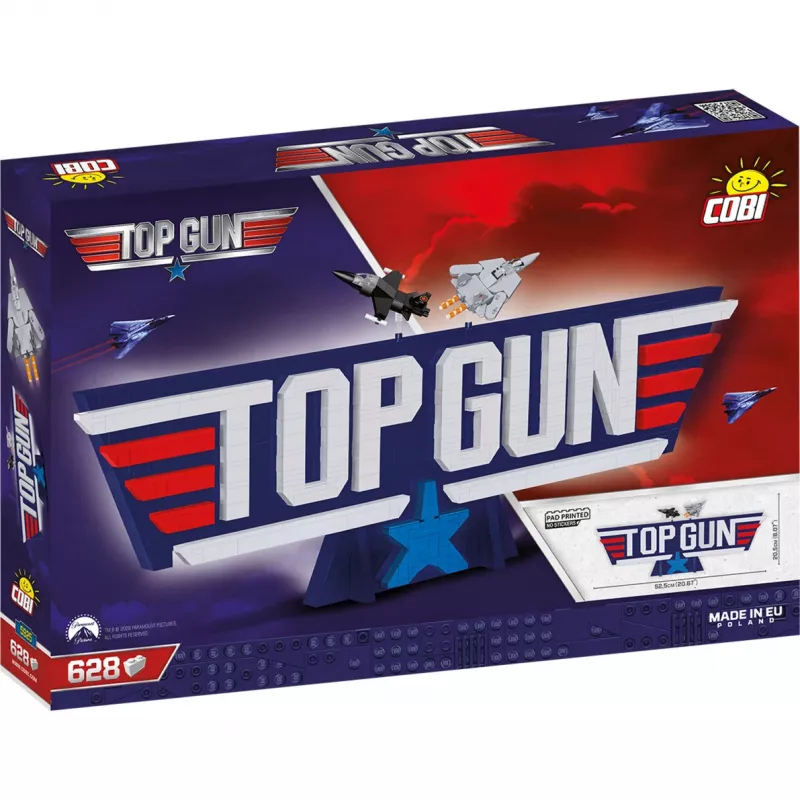 COBI Top Gun Logo F-14 Tomcat avião de combate blocos de construção 732 peças