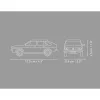 COBI Volkswagen Passat B1 (Verde, Escala 1:35) Conjunto de Construção