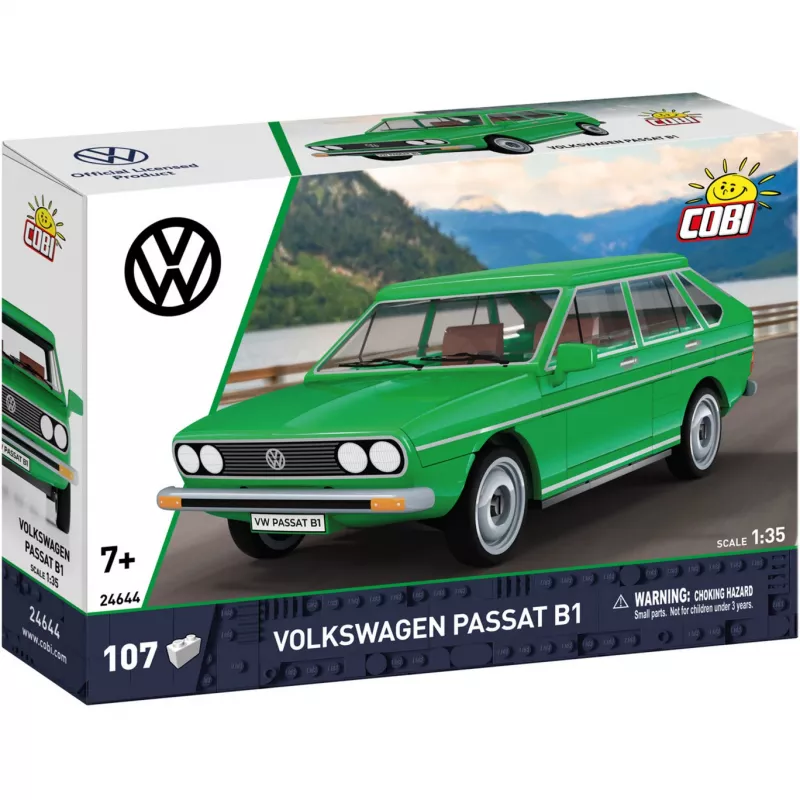 COBI Volkswagen Passat B1 (Verde, Escala 1:35) Conjunto de Construção