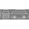 COBI Volkswagen T3 carrinha camper