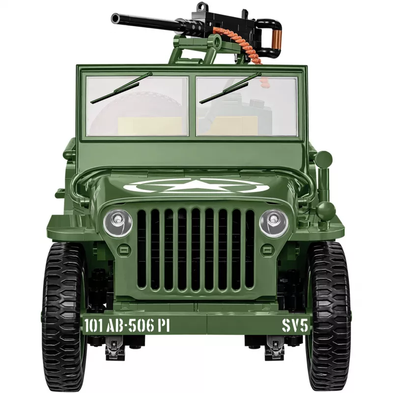 COBI Willys MB & Trailer Executive Edition conjunto de blocos de construção (400 peças)