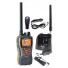 Rádio VHF marítimo Cobra HH350 com Bluetooth e à prova de água IPX7