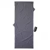 Cocoon CT44 Light Travel Saco de dormir forro – retangular, 220 x 90 cm, 100% algodão, Elephant Grey