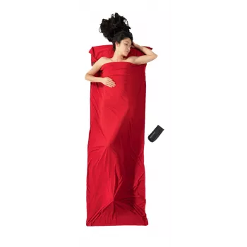 Saco de dormir forro COCOON TravelSheet Thermolight Radiator - Lava