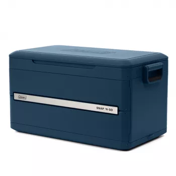 Arca frigorífica dobrável Coleman Snap-N-Go 45qt 42 litros - Poupa espaço para campismo e atividades ao ar livre