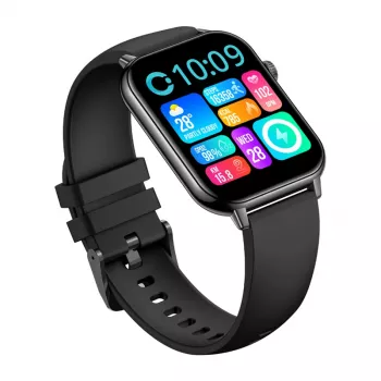 COLMI C28 Smartwatch - preto silicone