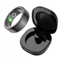 COLMI R02 Smart Ring tamanho 12 21,3 mm preto com estojo de carregamento
