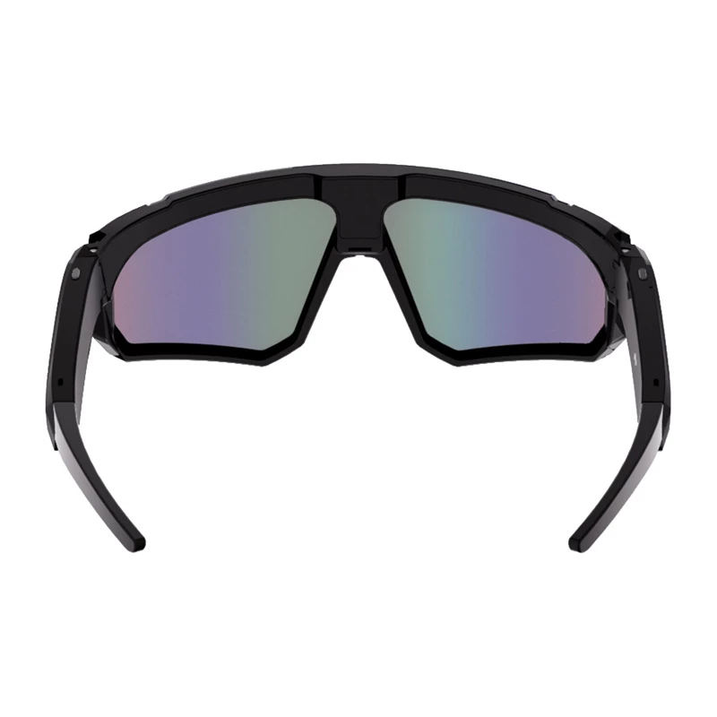 COLMI V06 AI óculos de sol desportivos (preto com lentes azuis)
