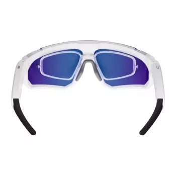 COLMI V06 AI óculos de sol desportivos branco com lentes azuis