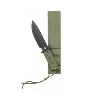 Combat Recon 10 101 INC Model A GREEN faca de lâmina fixa