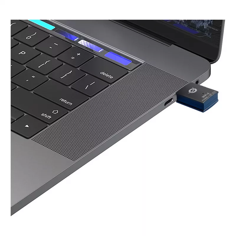 Adaptador Conceptronic ABBY26B WiFi 6 AX900 Dual-Band USB e Bluetooth 5.3