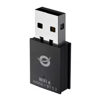 Adaptador Conceptronic ABBY26B WiFi 6 AX900 Dual-Band USB e Bluetooth 5.3