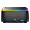 Conceptronic DONN36B dock para HDD/SSD SATA de 2 baías, USB 3.0, 2x USB-A, preto