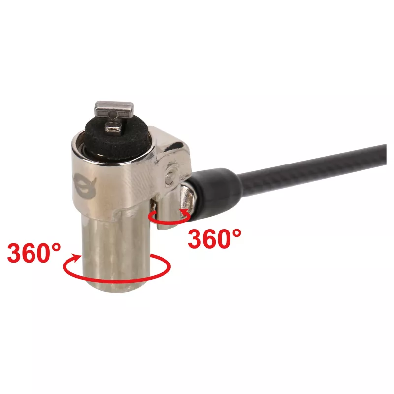 Cadeado com chave para portátil Conceptronic NBT Standard 1,80m