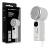 Ventilador de mão Conceptronic Turbo com placa de arrefecimento, creme