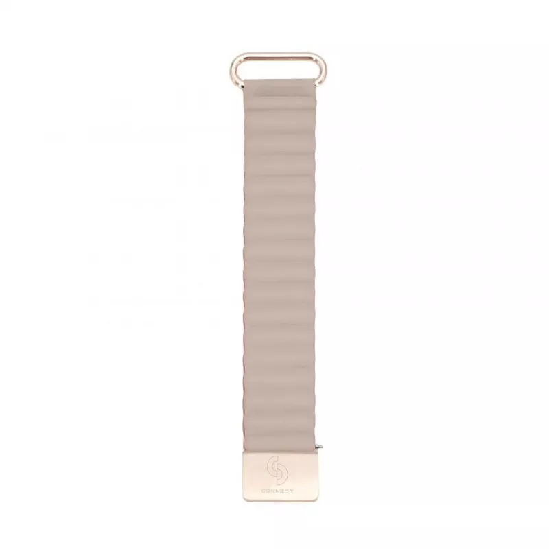 Connect Bracelete de relógio com fecho magnético Cortical 20mm (130mm M/L) caqui