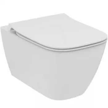 Sanita suspensa Connect Air com assento Soft-Close, descarga Aquablade, branco