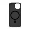 Connect Capa híbrida com íman para Apple iPhone 15, PC+TPU, preta