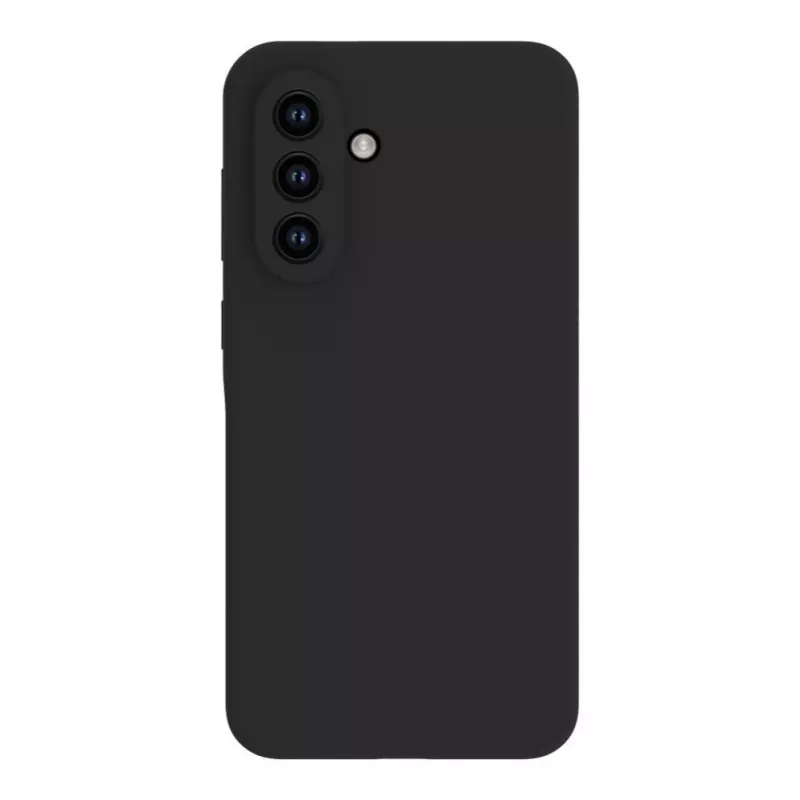 Connect Capa de silicone Soft Touch premium para Samsung Galaxy A35 5G preto