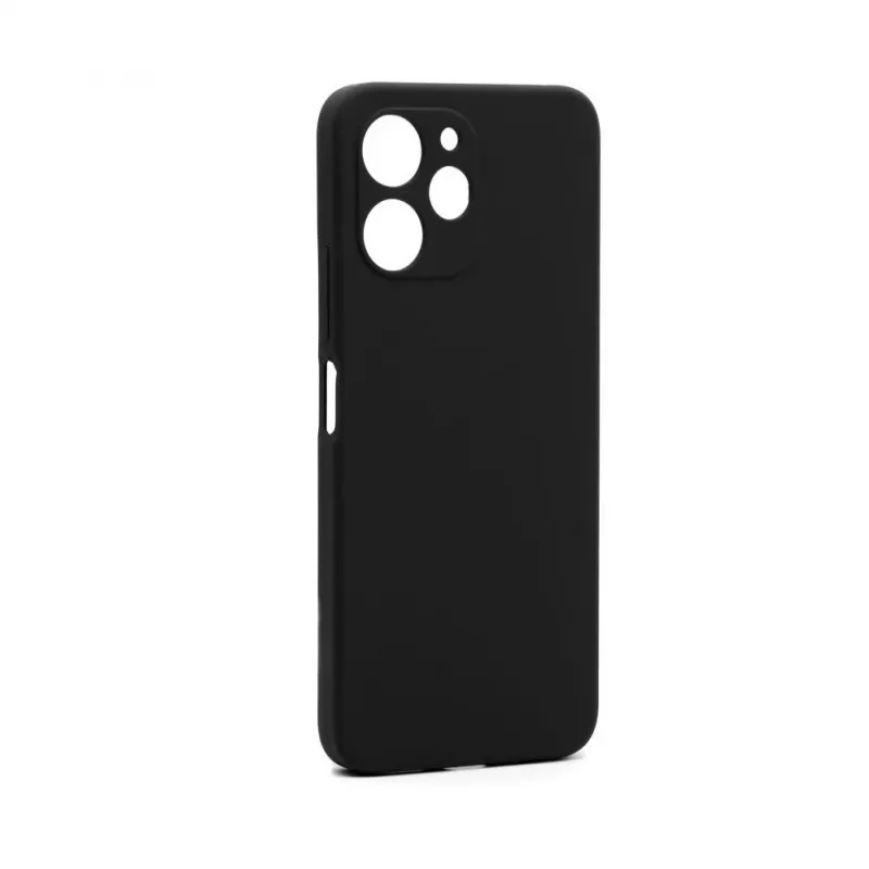Connect Capa de silicone Premium Soft Touch para Xiaomi Redmi 12 / Redmi 12 5G preta
