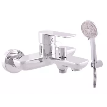 CONTIPRO BATH LEVER MIXER DVT454.5/1 Metalia 57 Cromado polido