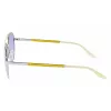 Óculos de sol Converse CV100SACT045 homem com armação quadrada - armação preta, lentes cinzentas, 57 mm