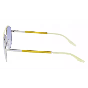 Óculos de sol Converse CV100SACT045 homem com armação quadrada - armação preta, lentes cinzentas, 57 mm