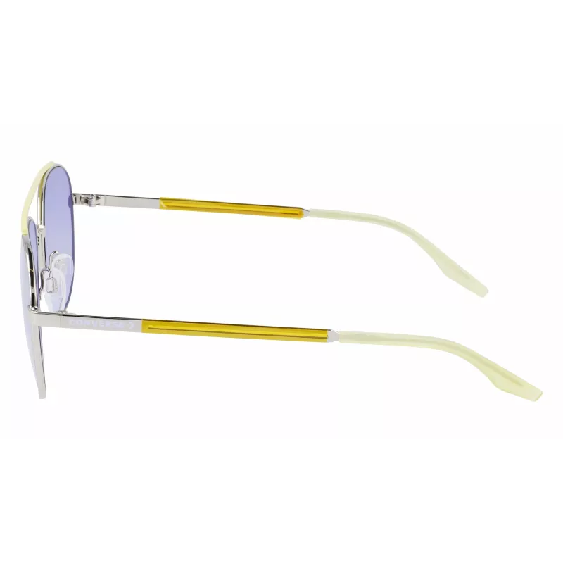 Óculos de sol Converse CV100SACT045 homem com armação quadrada - armação preta, lentes cinzentas, 57 mm