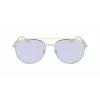 Óculos de sol Converse CV100SACT045 homem com armação quadrada - armação preta, lentes cinzentas, 57 mm