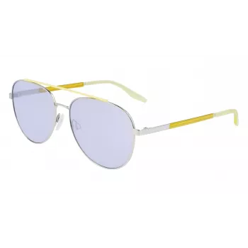 Óculos de sol Converse CV100SACT045 homem com armação quadrada - armação preta, lentes cinzentas, 57 mm