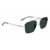 Converse CV101SACTI045 Óculos de sol retangulares de homem - Armação preta, lentes cinzentas, 56 mm