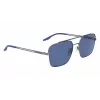 Óculos de sol de homem CONVERSE CV101STIVATE7 - Armação de acetato preta, lentes de policarbonato cinzentas, proteção UV400, 56/17/145 mm