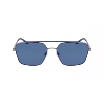 Óculos de sol de homem CONVERSE CV101STIVATE7 - Armação de acetato preta, lentes de policarbonato cinzentas, proteção UV400, 56/17/145 mm
