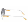 Óculos de sol de homem Converse CV300SDISR100 - armação de acetato preta, lentes de policarbonato cinzentas, 58 mm
