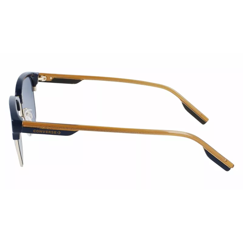 Óculos de sol de homem Converse CV301SDISRUPT - armação de acetato preta, lentes cinzento-fumadas, 52 mm
