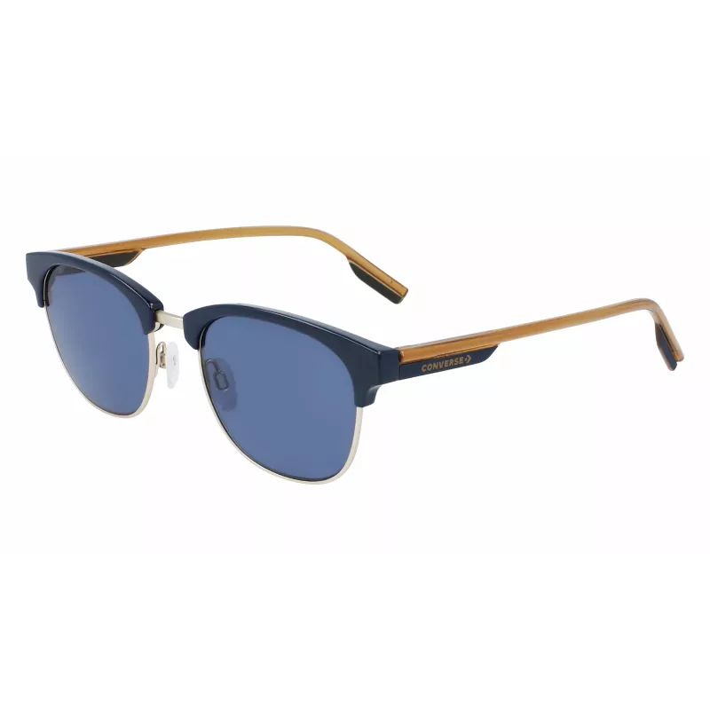 Óculos de sol de homem Converse CV301SDISRUPT - armação de acetato preta, lentes cinzento-fumadas, 52 mm