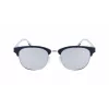 CONVERSE CV301SDSRUPT Óculos de sol quadrados para homem, armação de acetato preta, lentes de policarbonato cinzentas, 52 mm