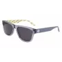 Óculos de sol unissexo Converse CV500SALLS020 - Armação preta, lentes cinzentas, 57 mm