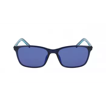 Óculos de sol Converse CV506SCHUCK41 para mulher - armação preta, lentes cinzentas, 57 mm