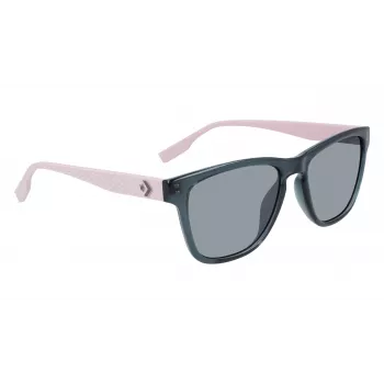 Óculos de sol Converse CV517SFORCE01 unissexo - armação preta, lentes cinzentas, 54 mm