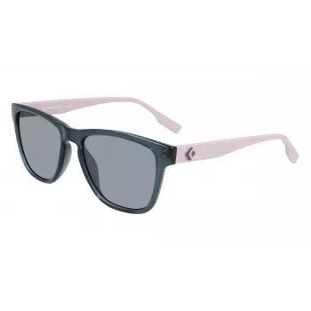 Óculos de sol Converse CV517SFORCE01 unissexo - armação preta, lentes cinzentas, 54 mm