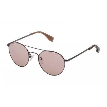 Óculos de sol CONVERSE unissexo retangulares SCO057Q520K53 - armação preta lentes cinzentas 52/21/140 mm