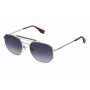 Óculos de sol Converse unissexo SCO13854579B Havana tartaruga armação quadrada em acetato 54 mm lentes de policarbonato cinzentas UV400
