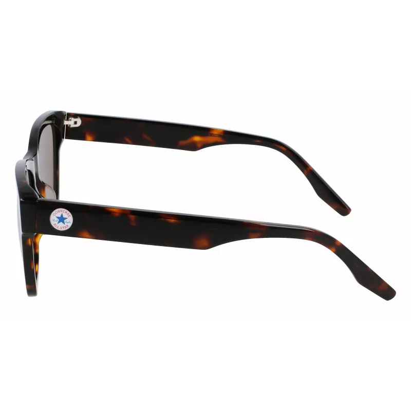 Óculos de sol retangulares de mulher CONVERSE C501SALTAR239 - lente fumada - armação preta de acetato - 56/18/140 mm