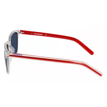 Óculos de sol de mulher CONVERSE CV506SCHUCK10 - armação angular de acetato, proteção UV400, lentes de 57 mm