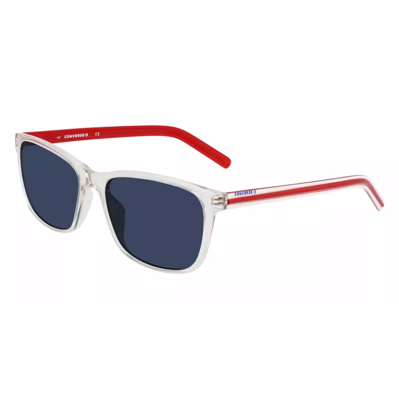 Óculos de sol de mulher CONVERSE CV506SCHUCK10 - armação angular de acetato, proteção UV400, lentes de 57 mm