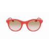 CONVERSE Óculos de sol para mulher V554SRESTORE - Armação de plástico retangular com lentes de policarbonato cinzentas - Proteção UV400 - 49mm de largura da lente