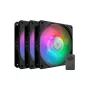Cooler Master MasterFan 120 Lite ARGB 3-Pack - Ventoinha para caixa - 30 dBA