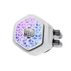 Cooler Master MLX-D24M-A25SZ-VW Atmos II Ventoinha VRM Branco Radiador 240 mm 2x 120 mm Sickleflow
